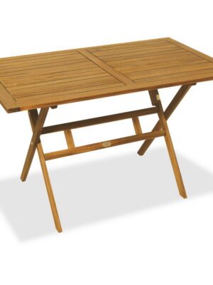 Ξύλινο Παραλ/μο Πτυσσόμενο Τραπέζι Acacia 120 x 70 x 72(h) cm