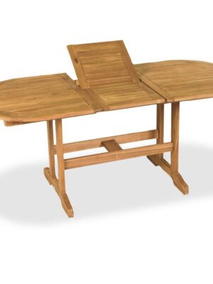 Ξύλινο Επεκτεινόμενο Τραπέζι Acacia Wood 150 + 50 = 200 x 90 x 72(h)cm