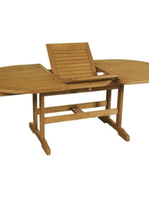 Οβάλ Επεκτεινόμενο τραπέζι Acacia 90(W) x 200(L) x 72(H) cm