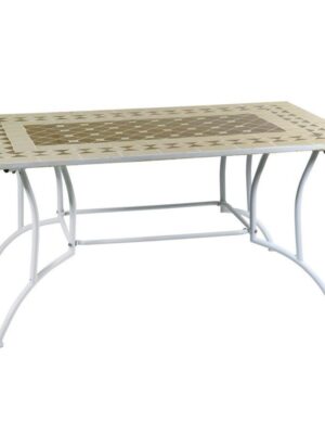 Παραλ/μο Μεταλλικό Τραπέζι Mosaic 90(W) x 150(L) x 75(H) cm