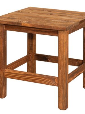 Βοηθητικό Τραπεζάκι Coffee Table Απο Ξύλο Πεύκου 45(w) x 48(L) x 45(h)cm