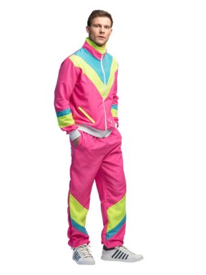 Shell suit Retro (neon pink)