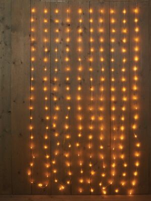Χριστουγεννιάτικη Κουρτίνα 200LED WARM 10 σειρές 1x2m